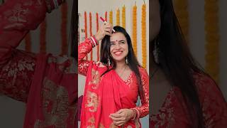 Get ready with me for Karwa Chauth  Festival  Bhavini trend minivlog love karwachauth food [upl. by Hassin450]