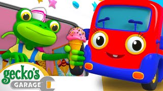 Emergency Ice Cream Adventure  Geckos Garage  Trucks For Children  Cartoons For Kids [upl. by Giuseppe]