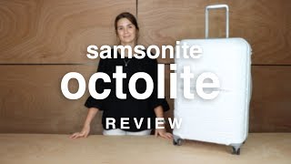 Samsonite Octolite Luggage Review  luggageconz [upl. by Annasoh898]