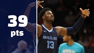 Jaren Jackson Jr GOES OFF For 39 PTS In Memphis 5 Threes🔥 November 8 2024 [upl. by Iturhs657]