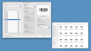 Bulk barcode generator creates serial barcodes Code 128 use it for sequential barocdes [upl. by Ania]