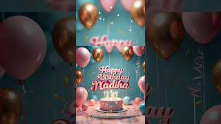 Happy birthday Nadiha  birthday song viralshort viralshortvideo greetings happybirthdaytoyou [upl. by Schulein423]