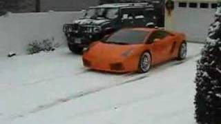 Lambo in the Snow [upl. by Ede]