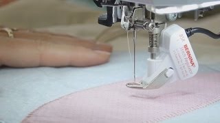 Tutorial how to use the BERNINA Stitch Regulator BSR [upl. by Bourgeois]