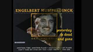 HELP ME MAKE IT THROUGH THE NIGHT WITH LYRICS  ENGELBERT HUMPERDINCK [upl. by Lester]