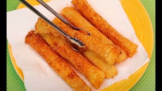 Canudinhos De Queijo Deliciosos Com Apenas 2 Ingredientes [upl. by Neila]