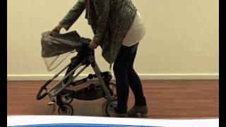 Steelcraft Spree Stroller How To Fold and Unfold step by step instructions [upl. by Namsu]