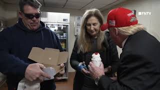 Trump Supporters Protest Against Whoopi Goldberg Outside Bakery in Staten Island [upl. by Raeann925]