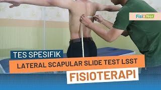 Lateral Scapular Slide Test LSST [upl. by Lirbaj]