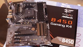 Asrock Fatal1ty B450 Gaming K4 Review  The B450 For Everyone [upl. by Nennek73]