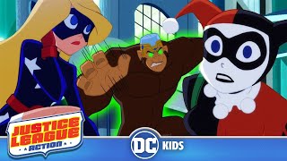 Justice League Action  Chimping Around  dckids [upl. by Aihsyak577]