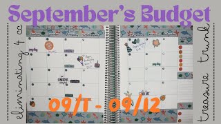 💕Sept Budget Snowball Method Baby 🪜 1amp2The Budget Mom💪 [upl. by Anomar]