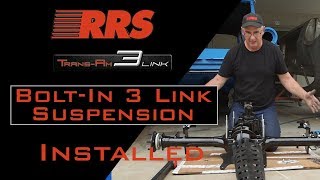 How to install the RRS 3 link rear suspension kit [upl. by Monahan993]