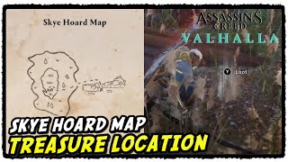 Skye Hoard Map Treasure Location in Assassins Creed Valhalla Kassandra Crossover Story [upl. by Frodine]