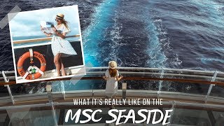 What its REALLY like on the MSC SEASIDE A Typical Day Onboard [upl. by Etyak76]