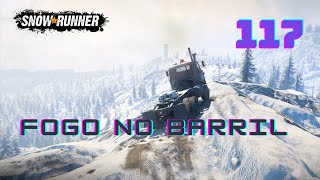 Snow Runner PS5 Update parte 117 Fogo no Barril [upl. by Aurelia225]