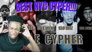 REACTING TO COE CYPHER SHA EK X BLOVEE X COE WIKI X 150 WIZ X 150 BUMP [upl. by Perrine]