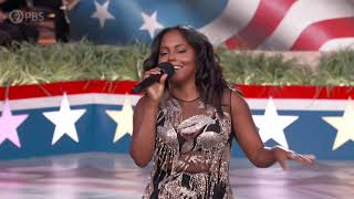 Adrienne Warren Performs a Tina Turner Tribute  2023 A Capitol Fourth [upl. by Lammaj349]