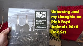 Unboxing and Thoughts of Pink Floyd Animals 2018 Remix Super Deluxe Box set [upl. by Amby677]