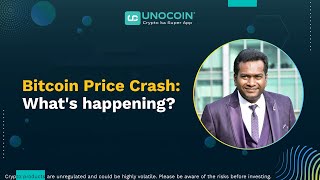 Bitcoin Price Crash Whats happening [upl. by Oznerol]