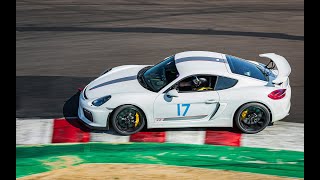 981 Cayman GT4 Laguna Seca 13845 hot lap [upl. by Anerac407]