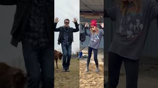 Kevin Bacon and daughter Sosie share the same moves [upl. by Konopka]