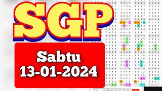 tarikan paito sgp hari sabtu 13012024prediksi sgp hari inibocoran sgp [upl. by Tommie]