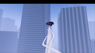 fighting against crime as spiderman in roblox invisions webverse [upl. by Harutak720]