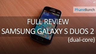 Samsung Galaxy S Duos 2 Review [upl. by Eelhsa]