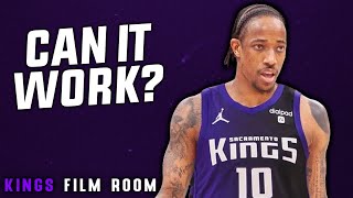 DeMar DeRozan Changes Everything For Sacramento  Kings Film Room [upl. by Eiralih]