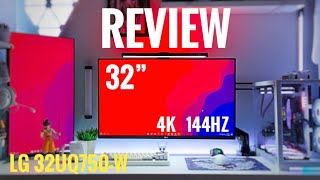 TESTE monitor LG 32 4k 144hz 32UQ750W [upl. by Appleton723]