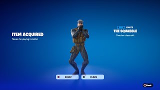 How To Get the Squabble Emote NOW FREE in Fortnite Free The Squabble Emote [upl. by Adrea]