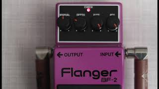 Boss BF2 Flanger Bass Demo [upl. by Omer559]