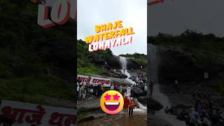 Bhaje Waterfall Lonavala trending lonavala travel monsoon [upl. by Kirit300]