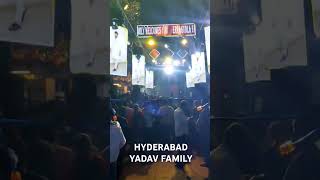 Hyderabad Yadav Family hyderabad yadavbrand2 dj viralshort [upl. by Heiskell]