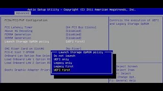 1st Boot Device Windows Boot Manager [upl. by Illib]