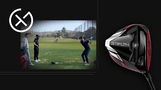 TAYLORMADE STEALTH DRIVER FITTING WITH TROTTIE [upl. by Ennairol798]