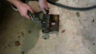 How to remove brake caliper pistons [upl. by Yeldar918]