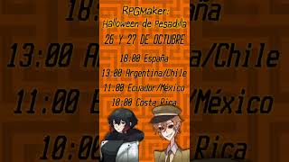 ES HOY RPGMaker Halloween de Pesadilla🎃 rpghorror rpgmakerhorror rpgmaker visualnovel [upl. by Horick515]