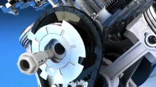 2014 Corvette C7 LT1 Engine Variable Valve Timing Animation [upl. by Boylan]