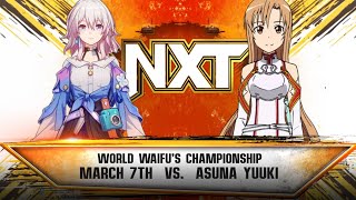 WWE 2K23 World Waifu Division 10102023  March 7th vs Asunac [upl. by Diego]