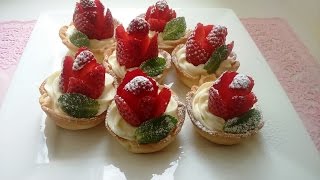 dessert aux fraises et mascarpone [upl. by Trina]