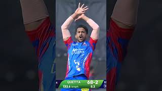 2 in an over Hasan Ali now gets Khawaja Nafay 🔥HBLPSL9  KhulKeKhel  QGvKK [upl. by Onitrof]