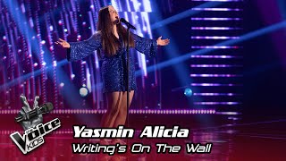 Yasmin Alicia  quotWriting’s On The Wallquot  Prova Cega  The Voice Kids Portugal [upl. by Batruk809]