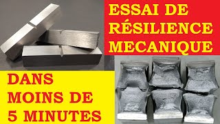 ESSAI DE RÉSILIENCE MECANIQUERDM TOUT SUR LESSAI DE LA RÉSISTANCE AU CHOC DANS MOINS D 5 MINUTES [upl. by Ardnasella]