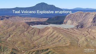 Taal Volcano Eruption  An Active Stratovolcano in the Philippines [upl. by Rayshell]