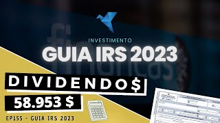 Dividendos  EP155 Guia IRS 2023 [upl. by Konrad]