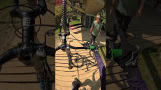 POV Full bike park day at Vallnord Part1 palarinsal mtb downhill crankbrothers magurabrakes [upl. by Ociram]