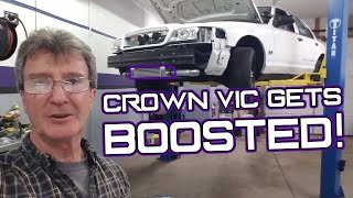 CROWN VIC Police Interceptor Gets SUPERCHARGED Boosted Crown Vic Part 1 [upl. by Sergio]