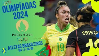 Olimpíadas 2024 Dia 11  Brasil na Final do Futebol Feminino [upl. by Vallie262]